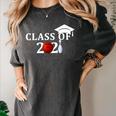Class Of 2021 Graduation For Him Her Bowling Women's Comfort Colors T-Shirt Pepper