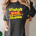 Class Of 2022 Senior 2000s Animated Movie Style Graduation Women's Comfort Colors T-Shirt Pepper