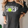 Class Of 2023 Graduation Senior Tennis Player Women's Comfort Colors T-Shirt Pepper