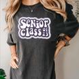 Class Of 2023 Senior Back To School Graduation Women's Comfort Colors T-Shirt Pepper