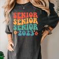 Class Of 2023 Senior 2023 Graduation Retro Seniors Women's Comfort Colors T-Shirt Pepper
