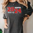 Class Of 2024 Senior Year Boys Girls School Graduation Women's Comfort Colors T-Shirt Pepper