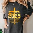 Class Of 2025 Christian Graduation Senior Graduate Men Women Women's Comfort Colors T-Shirt Pepper