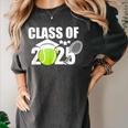 Class Of 2025 Graduation Senior Tennis Player Women's Comfort Colors T-Shirt Pepper