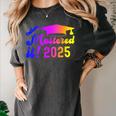Class Of 2025 Mastered It College Masters Degree Graduation Women's Comfort Colors T-Shirt Pepper