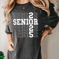 Class Of 2025 Senior 2025 Back To School 2025 Graduation 25 Women's Comfort Colors T-Shirt Pepper