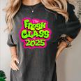 Class Of 2025 Senior Fresh 90s TV Style Retro Graduation Women's Comfort Colors T-Shirt Pepper