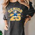 Class Of 2025 Senior 2025 Graduation Senior Boys Girls Women's Comfort Colors T-Shirt Pepper