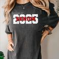 Class Of 2025 Senior Graduation 2025 And Red Women's Comfort Colors T-Shirt Pepper