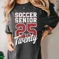 Class Of 2025 Senior 2025 Graduation 2025 Soccer Women's Comfort Colors T-Shirt Pepper