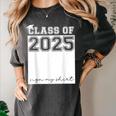 Class Of 2025 Sign My Shirt Senior 2025 Graduation Women's Comfort Colors T-Shirt Pepper Class Of 2025 Sign My Shirt Senior 2025 Graduation Women's Comfort Colors T-Shirt Pepper