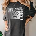 Class Of 2025 Volleyball Senior Class 25 Graduation Women's Comfort Colors T-Shirt Pepper