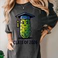 Class Of 2026 Graduation Pickle Trendy Graduate Humor Women's Comfort Colors T-Shirt Pepper