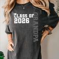 Class Of 2026 Proud Grandpa Of A 2026 Graduate Graduation Women's Comfort Colors T-Shirt Pepper
