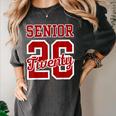 Class Of 2026 Senior 2026 Senior Twenty 26 Graduation Men Women's Comfort Colors T-Shirt Pepper