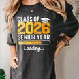 Class Of 2026 Senior Year Loading Senior 2026 Graduation Women's Comfort Colors T-Shirt Pepper