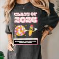 Class Of 2026 Students Graduate 2026 Graduation Women's Comfort Colors T-Shirt Pepper
