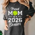 Class Of 2026 Tennis Mom Senior Graduation Graduate Women's Comfort Colors T-Shirt Pepper