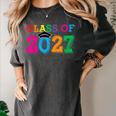 Class Of 2027 Shirt For Boys And Girls Fun 2027 Graduation Women's Comfort Colors T-Shirt Pepper
