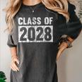 Class Of 2028 Future Graduation Women's Comfort Colors T-Shirt Pepper