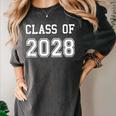 Class Of 2028 Graduation School Grad 2028 Graduate Women's Comfort Colors T-Shirt Pepper