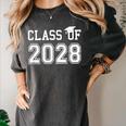 Class Of 2028 Graduation T Shirt Future School Graduate Women's Comfort Colors T-Shirt Pepper