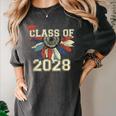 Class Of 2028 High School Graduation Senior 2028 Women's Comfort Colors T-Shirt Pepper
