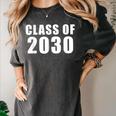 Class Of 2030 T Shirt Cute Kindergarten Graduation T Women's Comfort Colors T-Shirt Pepper