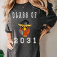 Class Of 2031 Graduation First Day Of School T Shirt Women's Comfort Colors T-Shirt Pepper