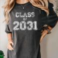 Class Of 2031 Shirts Senior 2031 Graduation Him Her Women's Comfort Colors T-Shirt Pepper
