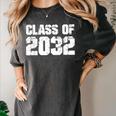 Class Of 2032 High School College Graduation Reunion T-Shirt Women's Comfort Colors T-Shirt Pepper