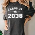 Class Of 2038 Grow Together First Day Of School Graduation Women's Comfort Colors T-Shirt Pepper