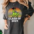 Class Of Dinosaur Apparel 2024 Graduation Graduate Dino Boy Women's Comfort Colors T-Shirt Pepper