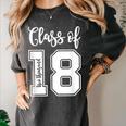 Class Of Two Thousand 18 Shirt Graduation T-Shirt Women's Comfort Colors T-Shirt Pepper