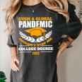 College Degree 2022 Graduation Graduate Women's Comfort Colors T-Shirt Pepper