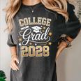 College Grad Class Of 2028 Senior Graduate Graduation 2028 Women's Comfort Colors T-Shirt Pepper