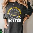 College Masters Degree Graduation Three Degrees Hotter Women's Comfort Colors T-Shirt Pepper