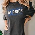 Colon Cancer Awareness Month Memory Loss Blue Ribbon Women's Comfort Colors T-Shirt Pepper
