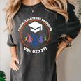 Congratulations Graduate You Did It Class Of 2024 Graduation Women's Comfort Colors T-Shirt Pepper