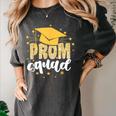 Cool Prom Squad 2025 Prom Graduation Party Matching 2025 Women's Comfort Colors T-Shirt Pepper