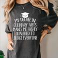 Culinary Arts Major Graduation Women's Comfort Colors T-Shirt Pepper