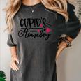 Cupid's Homebody Introvert Valentine's Day Home Women's Comfort Colors T-Shirt Pepper Cupid's Homebody Introvert Valentine's Day Home Women's Comfort Colors T-Shirt Pepper