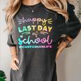 Custodian Life Graduation Day Last Day Of School Tie Dye Women's Comfort Colors T-Shirt Pepper
