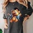 Cute Graduation Bear To Celebrate Your Graduate Women's Comfort Colors T-Shirt Pepper