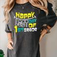 Cute Happy Last Day Of 1st Grade Shirt Kids Graduation Women's Comfort Colors T-Shirt Pepper