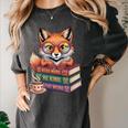 Cute Nerdy Fox Read Books Be Kind Stay Weird Book Club Premium Tri-Blend Women's Comfort Colors T-Shirt Pepper Cute Nerdy Fox Read Books Be Kind Stay Weird Book Club Premium Tri-Blend Women's Comfort Colors T-Shirt Pepper