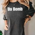 Da Bomb 90s Nostalgia Quote Premium Tri-Blend Women's Comfort Colors T-Shirt Pepper