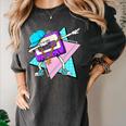 Dabbing Cassette Tape 70s 80s 80s Outfit Nostalgia Women's Comfort Colors T-Shirt Pepper