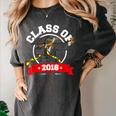 Dabbing Graduation Class Of 2018 TShirt History Month Women's Comfort Colors T-Shirt Pepper