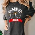 Dabbing Graduation Class Of 2018 Women Women's Comfort Colors T-Shirt Pepper